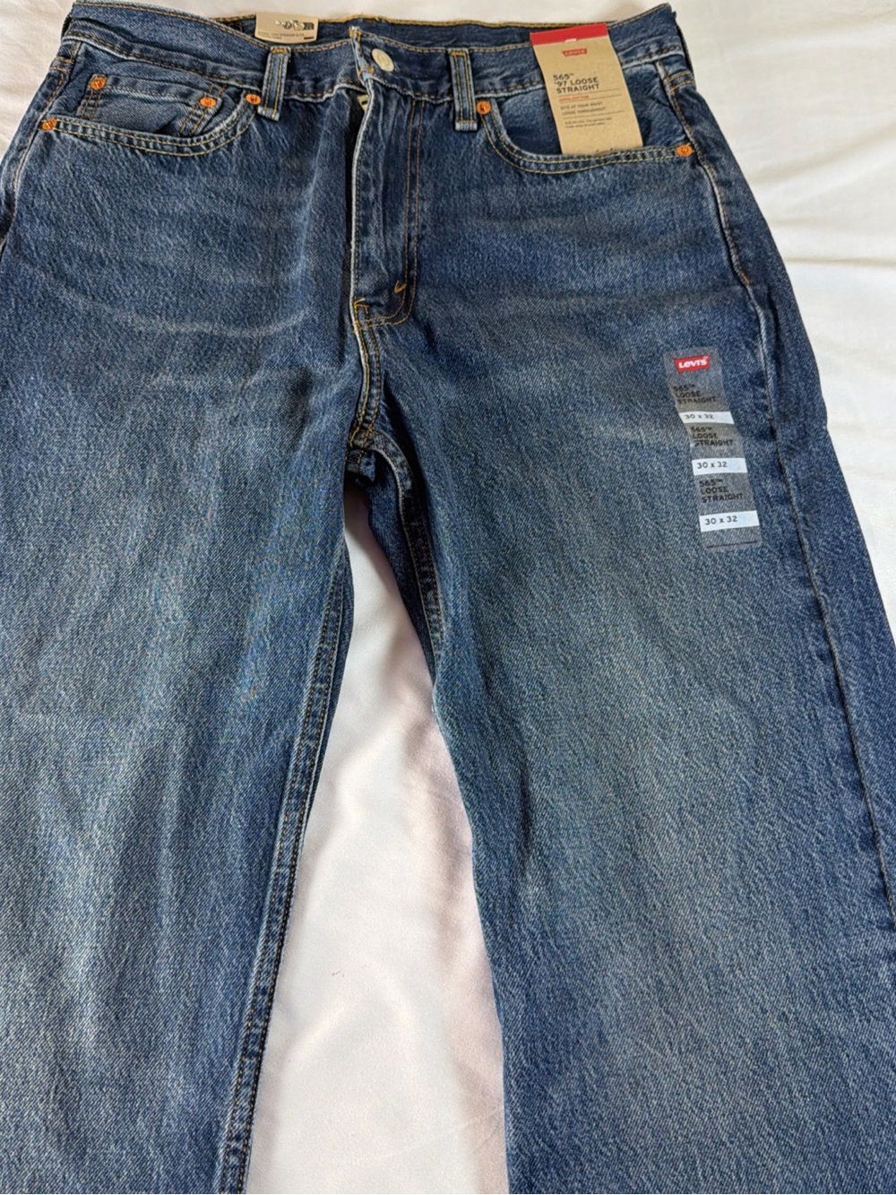 Levi's Men's Dark Blue Straight Jeans
